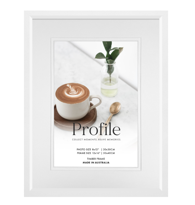 Soho Deluxe White Timber Photo Frames - Image 2