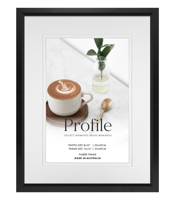 Soho Deluxe Black Timber Photo Frames - Image 4