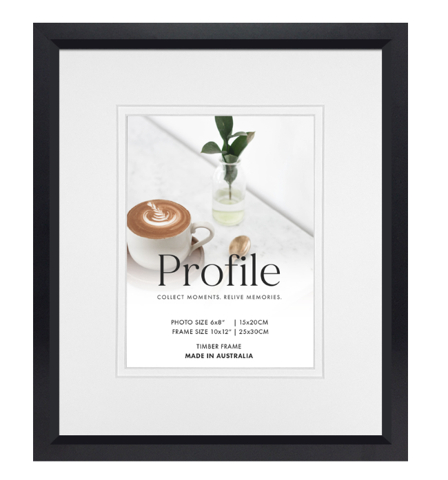 Soho Deluxe Black Timber Photo Frames - Image 2