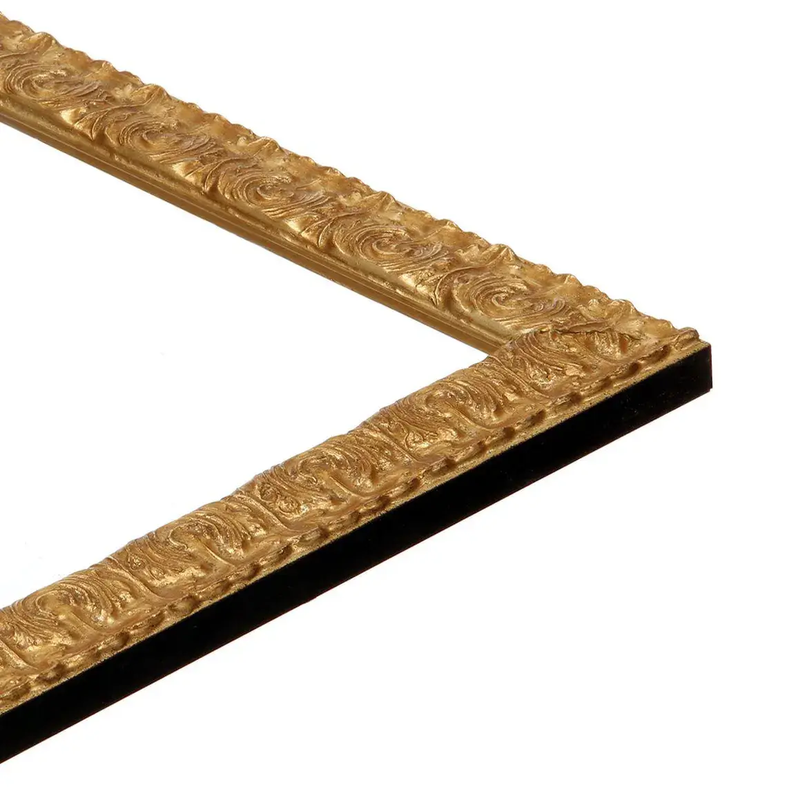 Handmade Gold Ornate TV Frame – Custom Bespoke Home Decor, Fully Assembled - Image 3