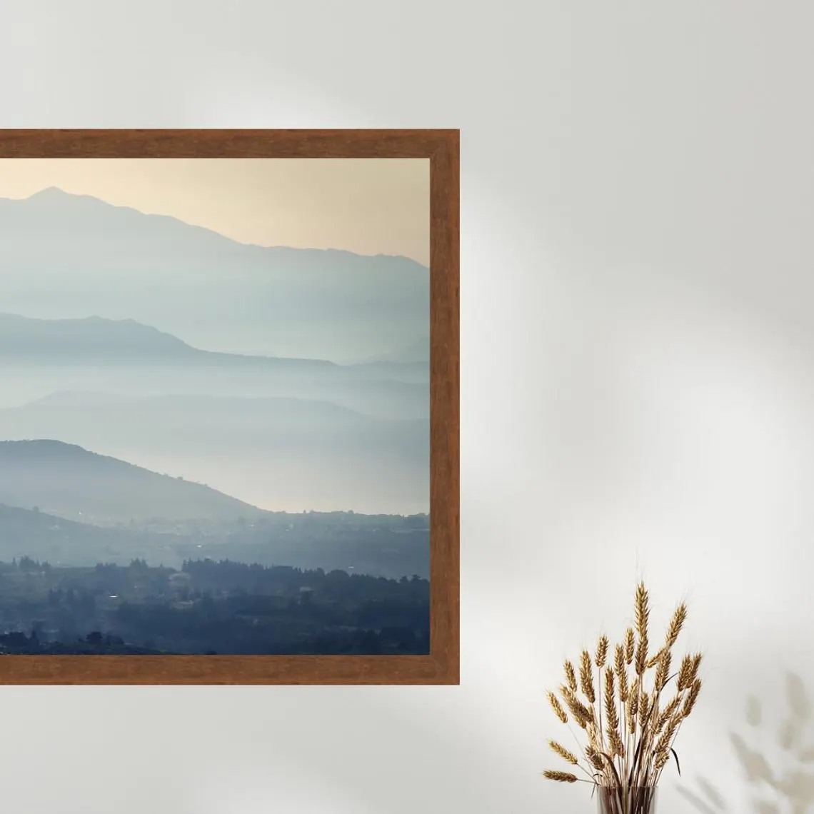 Botanica Chocolate TV Frame | Dark Brown Wood Look Custom, Australia - Image 4