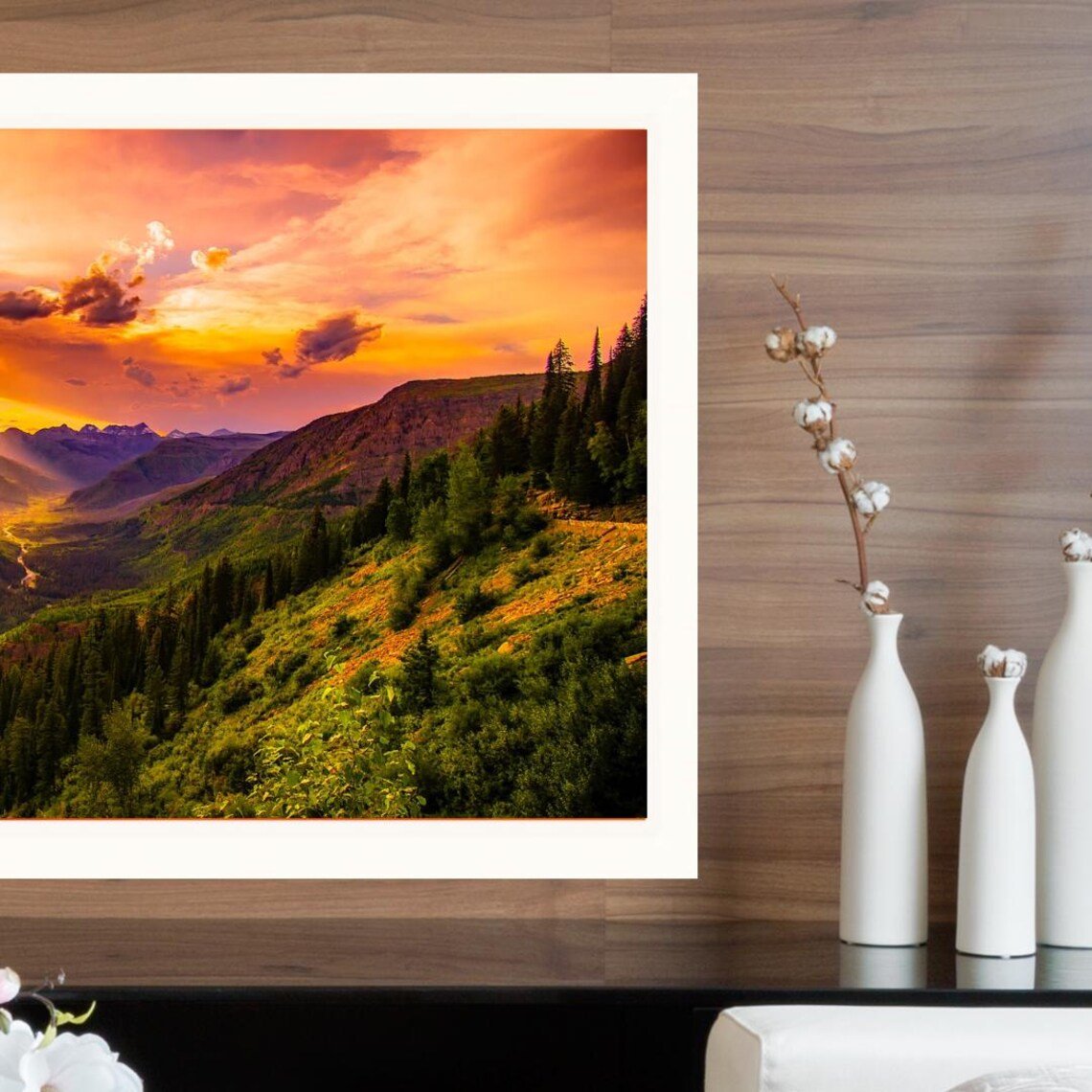 Matte White Floating TV Frame – Modern Manhattan Style, Fully Assembled - Image 8
