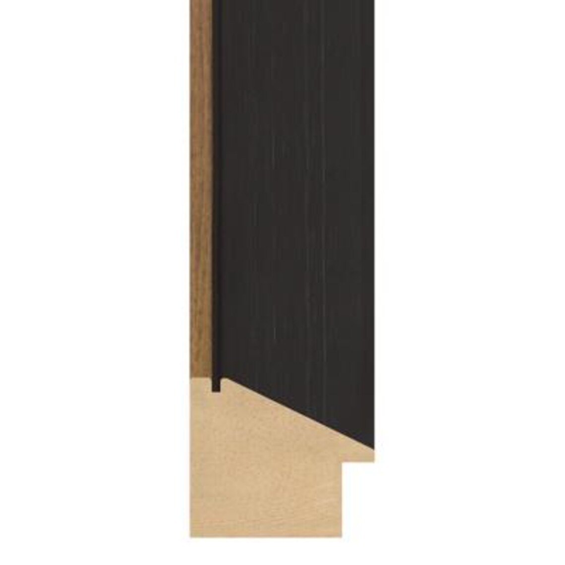 Black & Timber TV Frame: Scandinavian Style, Handmade in Australia - Image 6
