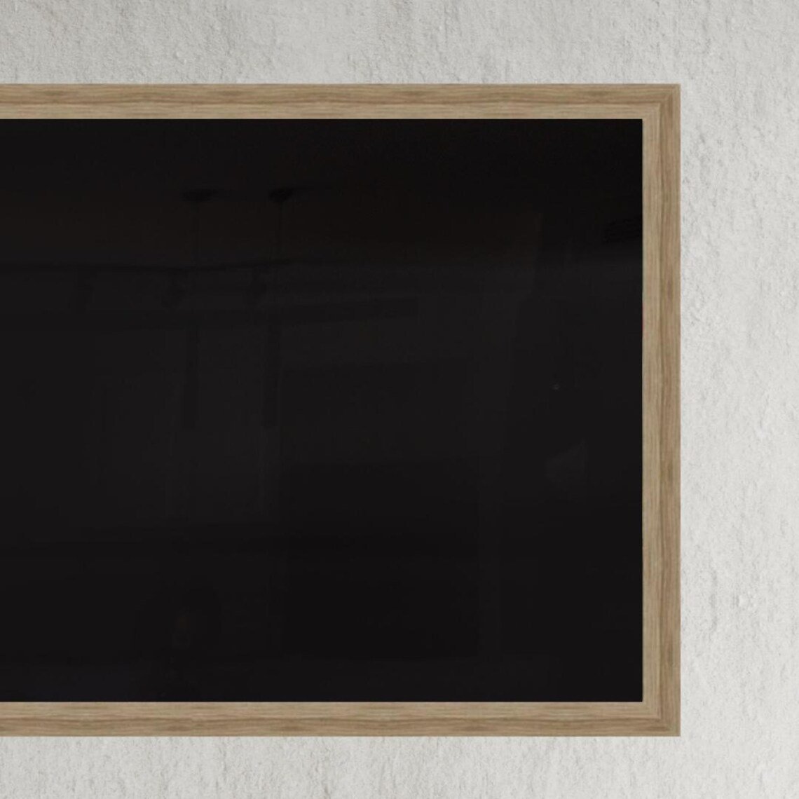 Handmade Taupe TV Frame – Botanica Design, Custom Timber Frame, Fully Assembled - Image 6