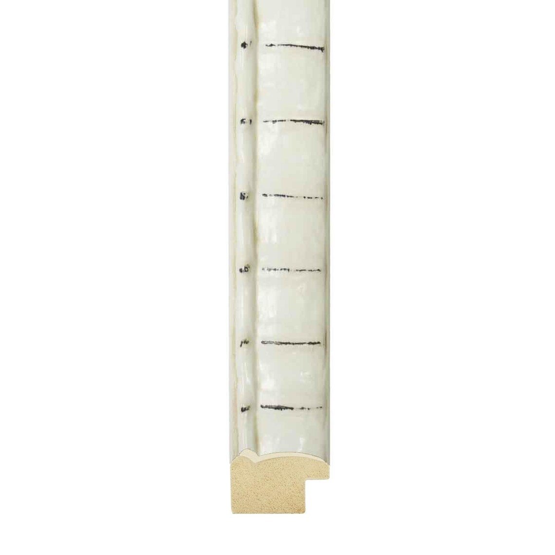 Handmade Kyoto TV Frame | Matte White Timber, Modern Minimalist Design - Image 6