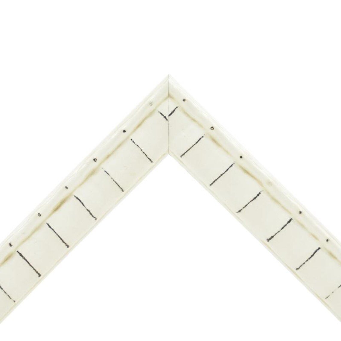 Handmade Kyoto TV Frame | Matte White Timber, Modern Minimalist Design - Image 7