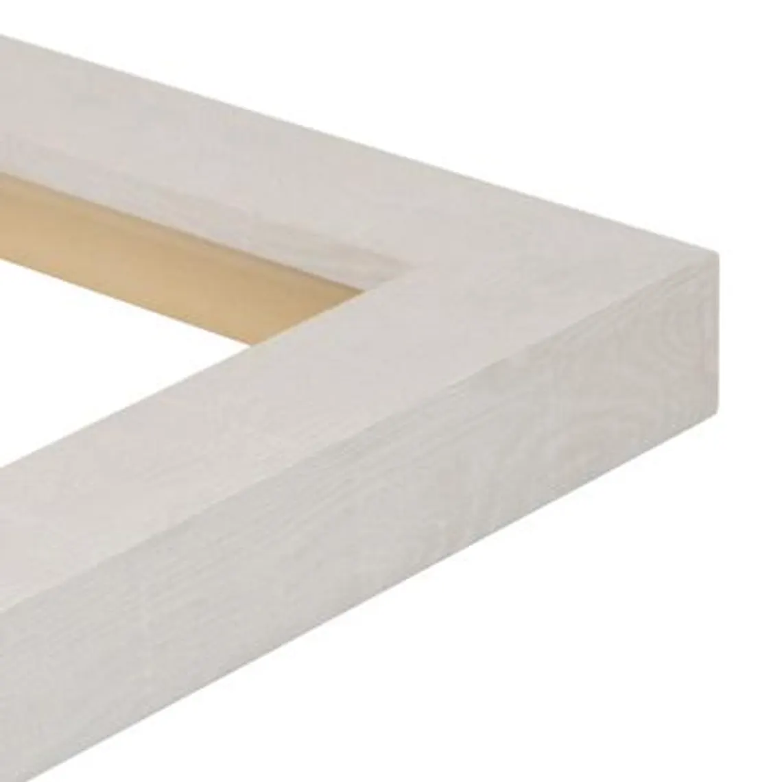 Handcrafted TV Frame - Botanica White Wood Look - Made in Australia - Image 5