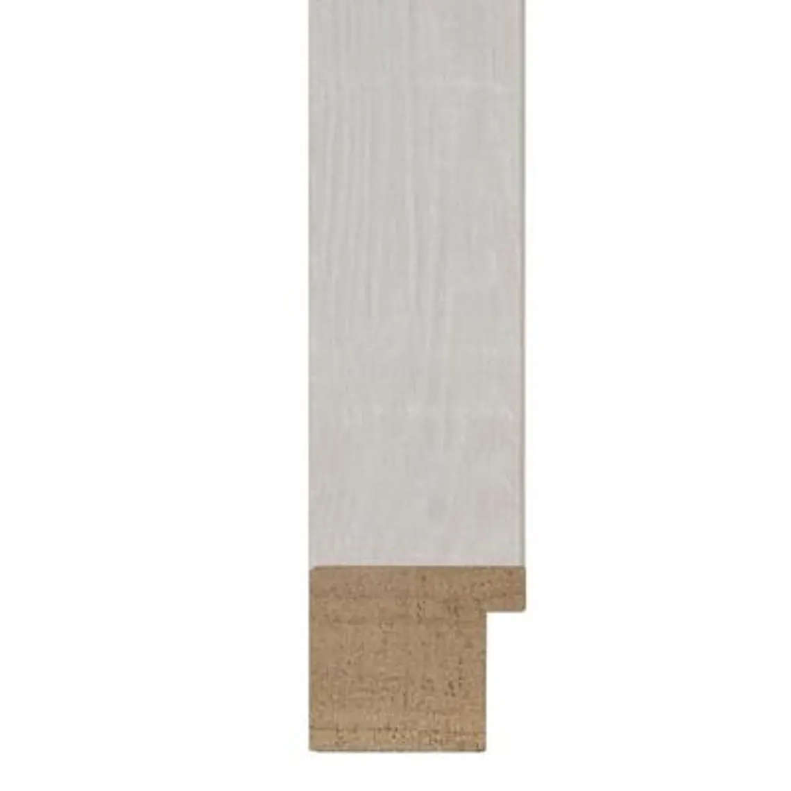Handcrafted TV Frame - Botanica White Wood Look - Made in Australia - Image 7