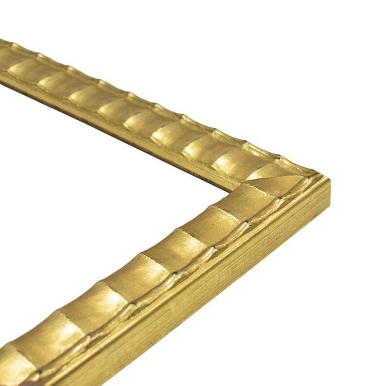 Kyoto Gold Timber TV Frame | Minimal Modern Wall Mount Cover Australia - Image 2